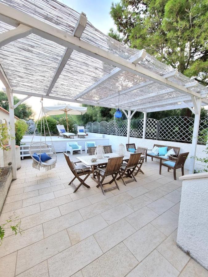 Vista Mare Su Tre Piani Con Giardino Villa Фалерна Екстериор снимка